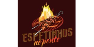 Logomarca de ESPETINHOS NO PONTO | Churrasco para Festas e Eventos