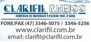 Logomarca de CLARIFIL RHEISS | Saneamento Ambiental