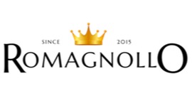 Logomarca de ROMAGNOLLO | Folheado a Ouro e Prata Pura