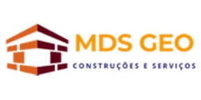 Logomarca de MDS GEO | Construções, Servicos e Topografia