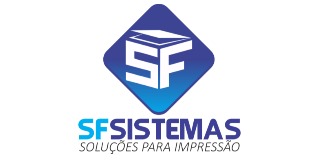 Logomarca de SF SISTEMAS | Soluções para Impressão