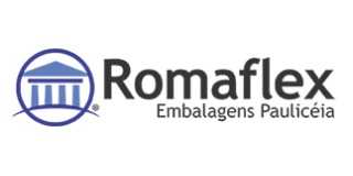 Logomarca de ROMAFLEX | Embalagens Paulicéia