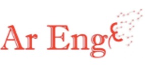 Logomarca de AR ENGE | Projetos de Climatização