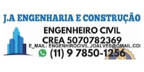 Logomarca de JA ENGENHARIA | Projetos e Construção