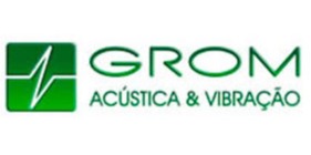 Logomarca de GROM | Acústica & Vibração