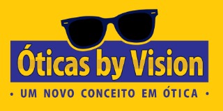 Logomarca de Óticas By Vision