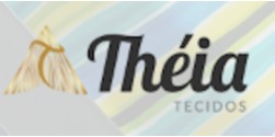 Logomarca de Théia Tecidos
