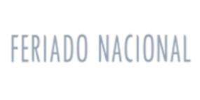 Logomarca de FERIADO NACIONAL | Moda Praia e Fitness