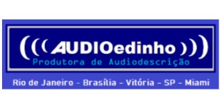 Logomarca de AUDIOedinho | Produtora de Audiodescrição