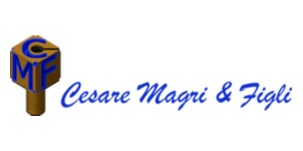 Logomarca de Cesare Magri - Pequenas Peças de Latão Torneadas