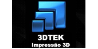 Logomarca de 3D Tek Impressão 3D