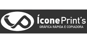 Logomarca de Ícone Prints Gráfica Rápida e Copiadora