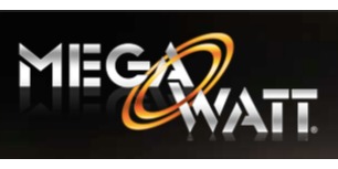 Logomarca de Megawatts Comercial de Máquinas