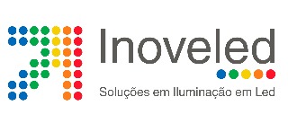 Logomarca de INOVELED Iluminação para Lojas, Franquias, Shoppings, Corporativo