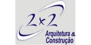 Logomarca de 2x2 Arquitetura & Construção