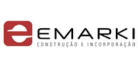 Logomarca de Emarki Construção e Incorporação