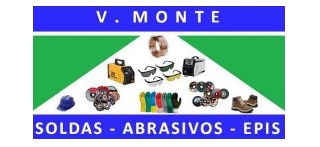 Logomarca de V. MONTE | Soldas, Abrasivos e EPIs