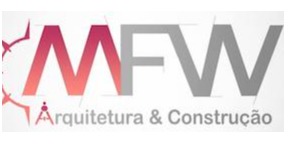 Logomarca de MFW Arquitetura e Construção