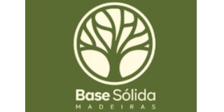 Logomarca de Madeireira Base Sólida do Brasil
