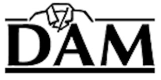 Logomarca de Dam Roupas Profissionais