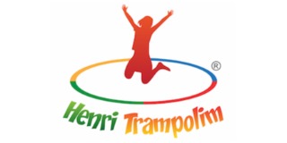 Logomarca de Henri Trampolim - Fábrica de Cama Elástica