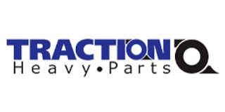 Logomarca de Traction Heavy Parts Peças Reposição Trator Volvo