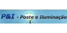 Logomarca de P&I | Postes e Iluminação