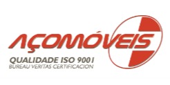 Logomarca de Açomóveis - Indústria de Móveis Expositores