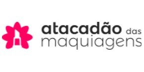 Logomarca de Atacadão das Maquiagens