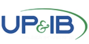 Logomarca de UP & IB | Baldes para Embalagens