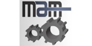 Logomarca de MAM - Fundidos e Usinados