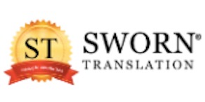 Logomarca de Tradução Juramentada ST - Sworn Translation