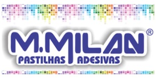 Logomarca de Milan Pastilhas Adesivas