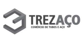 Logomarca de Trezaço | Comércio de Tubos e Aço