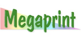 Logomarca de MEGAPRINT | Produtos para Gráficas