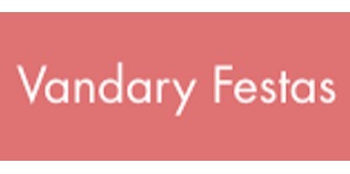 Logomarca de Vandary Festas
