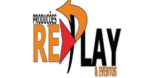 Logomarca de Replay Produções e Eventos