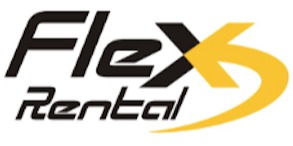 Logomarca de Flex Rental - Locação de Caminhão Munck