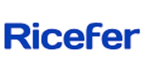 Logomarca de Ricefer Equipamentos em Inox