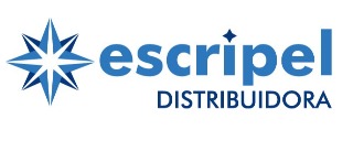 Logomarca de ESCRIPEL DISTRIBUIDORA | Material de Limpeza, Escritório e Informática