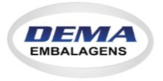 Logomarca de DEMA | Distribuidora de Embalagens