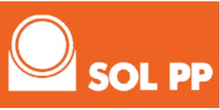 Logomarca de Sol pp - Indústria de Impressão Gráfica