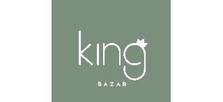 Logomarca de KING BAZAR | Decoração e Organização