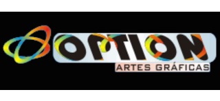 Logomarca de OPTION | Artes Gráficas