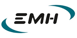 Logomarca de EMH - Eletromecânica e Hidráulica
