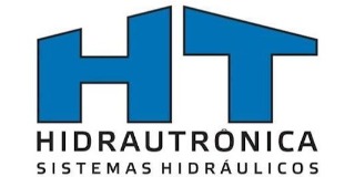 Logomarca de HT - Hidrautrônica Indústria Comércio Exportação e Importação