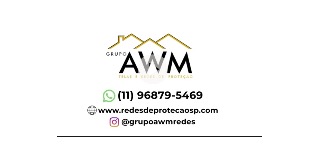 Logomarca de AWM | Telas e Redes de Proteção