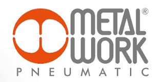 Logomarca de Metal Work Pneumática do Brasil