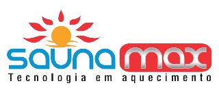 Logomarca de SAUNAMAX | Tecnologia em Aquecimento