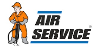 Logomarca de AIR SERVICE | Soluções para Mineração, Construção Civil e Siderurgia